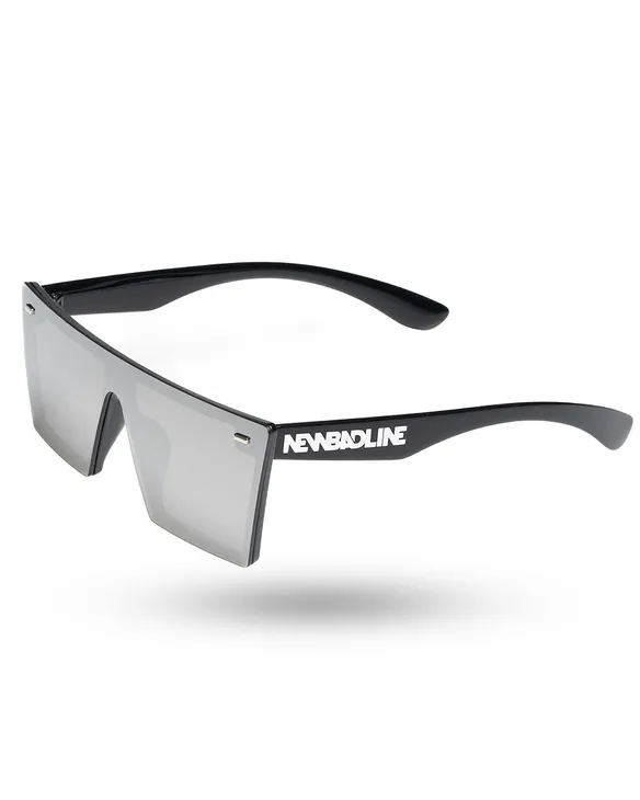 OKULARY SWIFT BLACK FLASH SILVER MIRROR 01-31