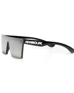 OKULARY SWIFT BLACK FLASH SILVER MIRROR 01-31