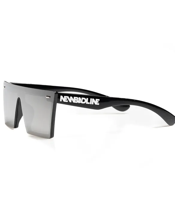 OKULARY SWIFT BLACK FLASH SILVER MIRROR 01-31