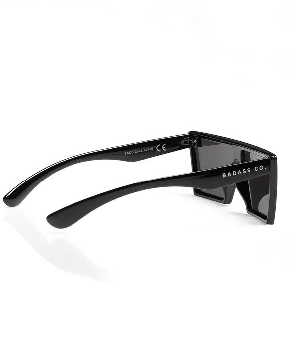 OKULARY SWIFT BLACK FLASH SILVER MIRROR 01-31