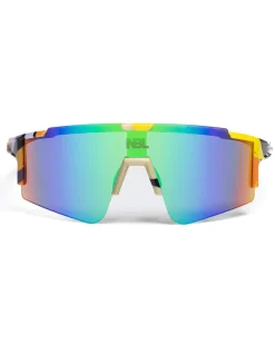 OKULARY SWOOP COLORFUL MAT GREEN MIRROR 01-114