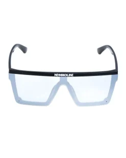 OKULARY TOKYO BLACK FLASH SILVER MIRROR 00-360