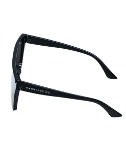 OKULARY TOKYO BLACK FLASH SILVER MIRROR 00-360