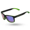 OKULARY TONAL DOTS BLACK / GREEN RUBBER GREEN MIRROR 01-71