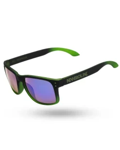 OKULARY TONAL DOTS BLACK / GREEN RUBBER GREEN MIRROR 01-71