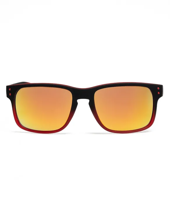 OKULARY TONAL DOTS BLACK / RED RUBBER RED MIRROR 01-70