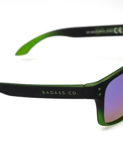 OKULARY TONAL DOTS BLACK / GREEN RUBBER GREEN MIRROR 01-71