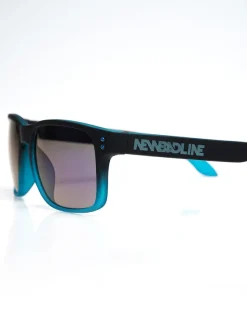 OKULARY TONAL DOTS BLACK /BLUE RUBBER NAVY MIRROR 01-68