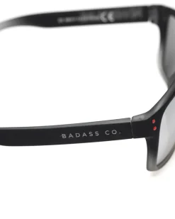 OKULARY TONAL DOTS BLACK / GREY RUBBER SILVER MIRROR 01-72