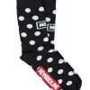 SKARPETKI DŁUGIE DOTS BLACK