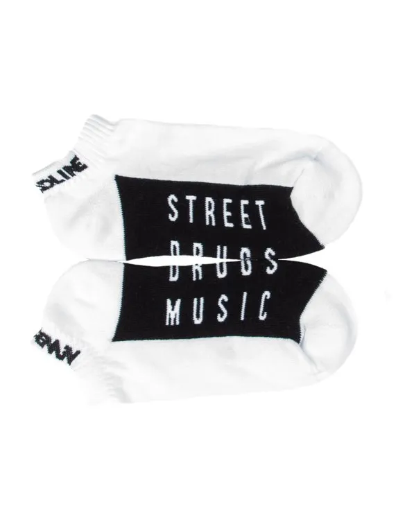 SKARPETKI KRÓTKIE SDM WHITE