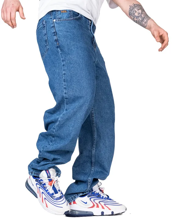 Spodnie Jeans Baggy Blue