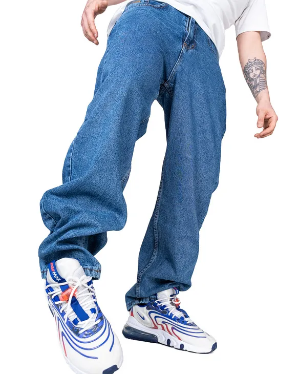 Spodnie Jeans Baggy Blue
