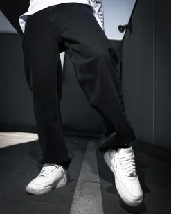 Spodnie Jeans Baggy Light Black