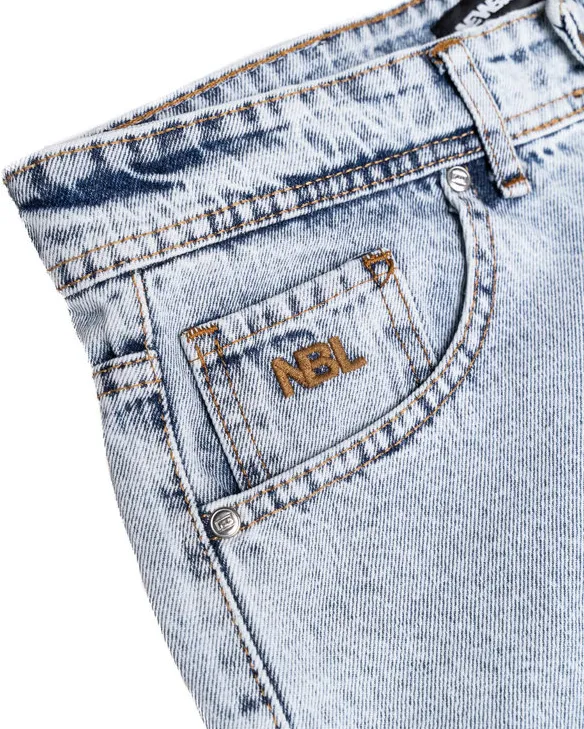 Spodnie Jeans Baggy Light Blue