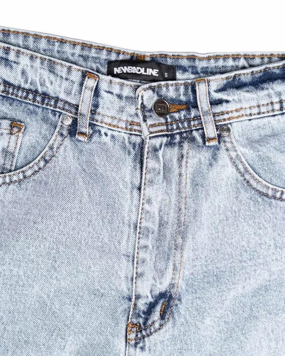 Spodnie Jeans Baggy Light Blue