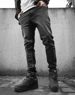 Spodnie Jeans Fly Black