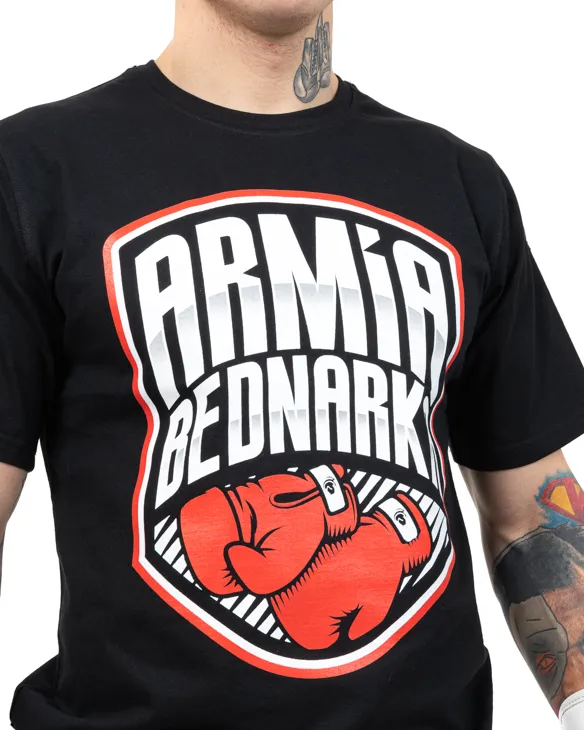 T-SHIRT ARMIA BEDNARKA BLACK
