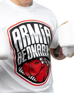 T-SHIRT ARMIA BEDNARKA WHITE